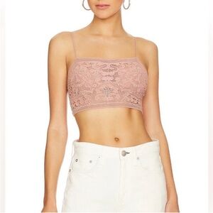 Free People - Longline Crochet Bralette